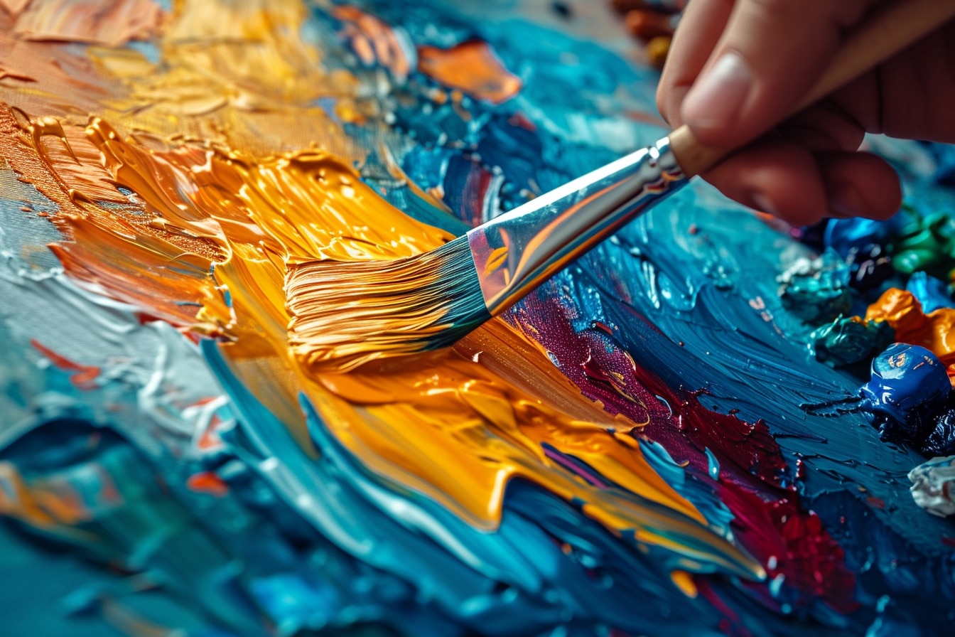 Créativité et expérimentation dans la peinture à la spatule