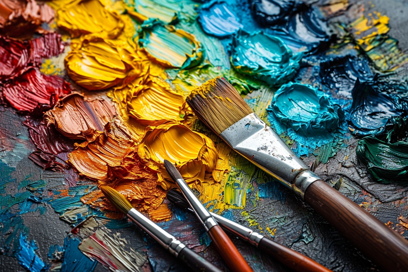 Les influences et grands noms de la peinture à la spatule