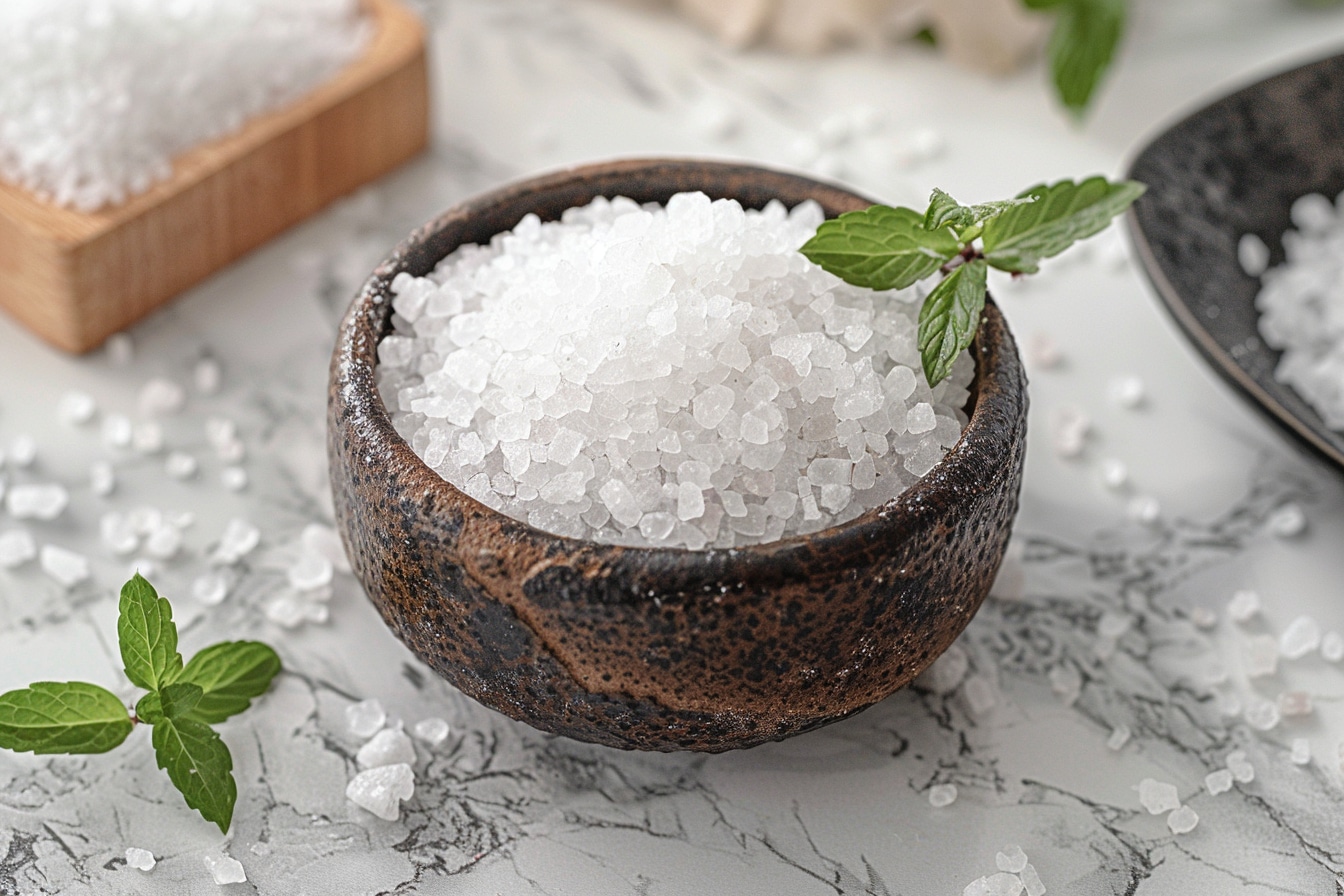 8. ajoutez une pincée de sel