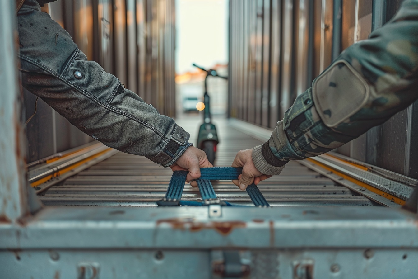 Étape 4 : sanglage de la partie arrière