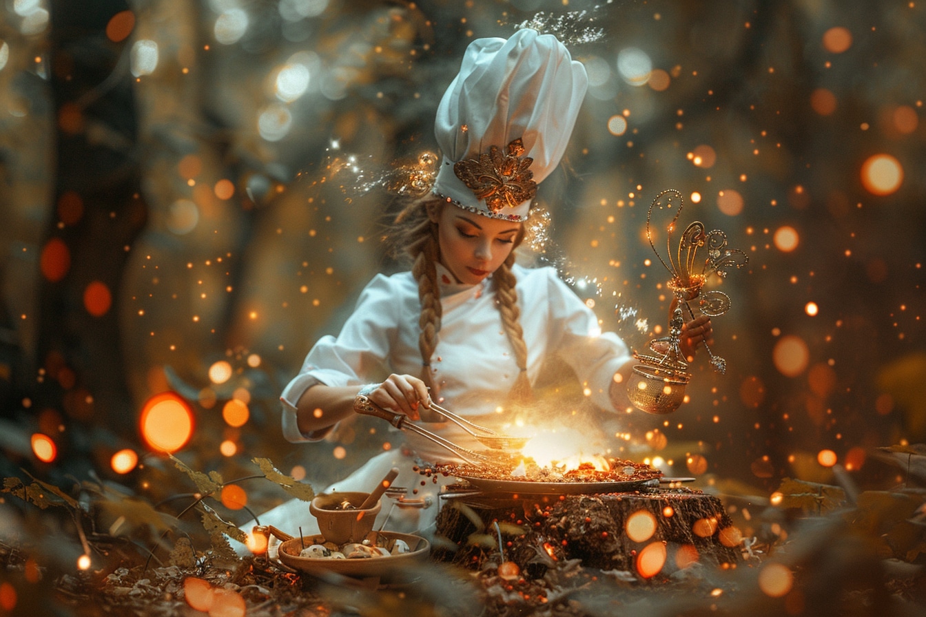 Touches fantastiques: le chef des contes de fées